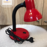 Настольный светильник ЭРА N-120-E27-40W-R красный