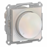 Светорегулятор поворотно-нажимной 400 Вт LED, RC AtlasDesign