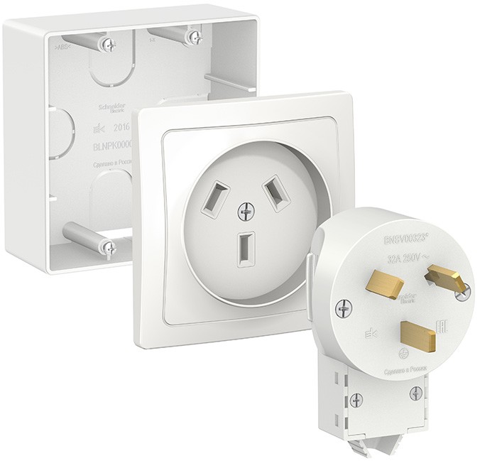 Силовой комплект Schneider Electric Blanca с подъемной коробкой