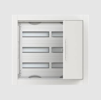Щит распределительный ABB CU23V в нишу 615х564х125 3 ряда (72 модуля)