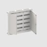 Щит распределительный ABB CU34V в нишу 865х714х125 4 ряда (144 модуля)