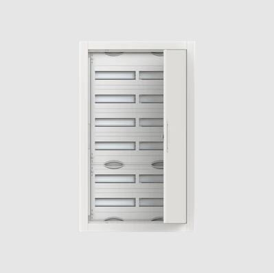 Щит распределительный ABB CU26V в нишу 1014х615х125 6 рядов (144 модуля)