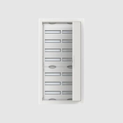 Щит распределительный ABB CU27V в нишу 1164х615х125 7 рядов (168 модулей)